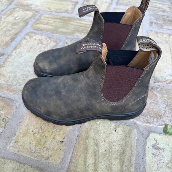 Blundstone Brown Ankle Boots - Picture 4 of 9